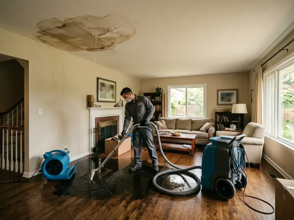 attic-pipe-burst-ceiling-drip-008 — frequently asked questions, Water Damage Restoration & Carpet Care in Owosso, MI